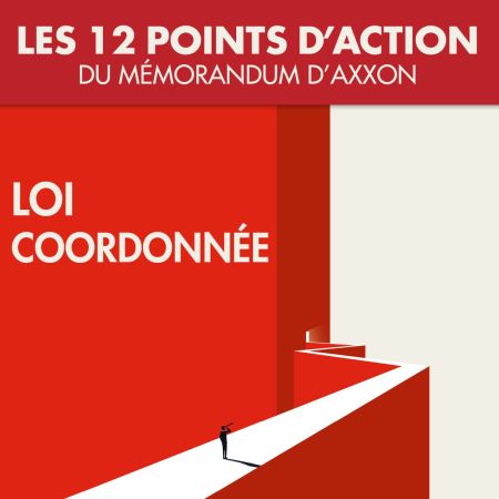Le mémorandum d'AXXON point par point : la loi coordonnée